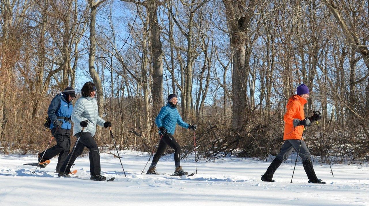 Snowshoeing Long Island