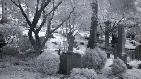 Gravestones at Oak Hill Cemetery in Washington, D.C.
