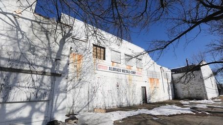 The vacant building at 219 Westbury Ave. in