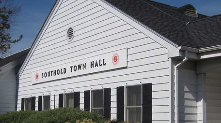 Southold Town Hall is seen in this 2012