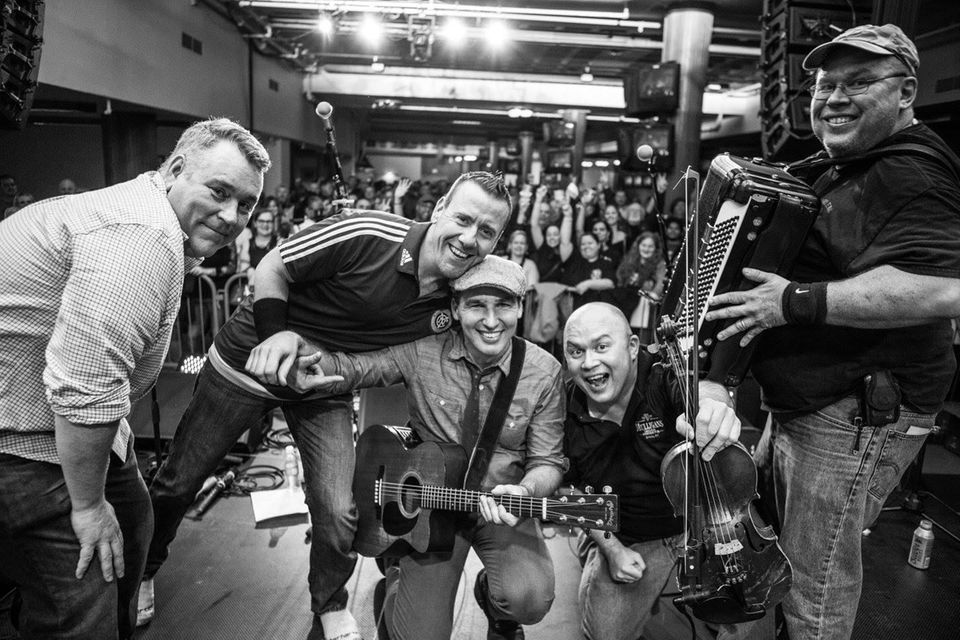 The New York-based Irish folk rock group will