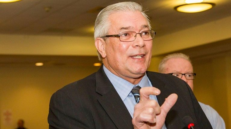 CSEA Nassau County Local 830 president Jerry Laricchiuta