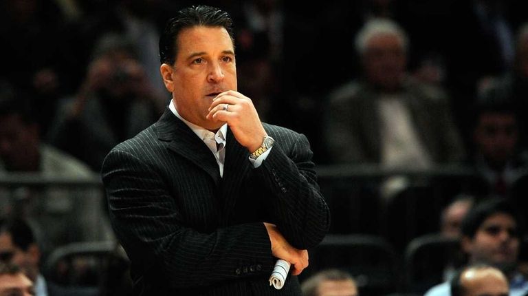 Head coach Steve Lavin of the St. John's