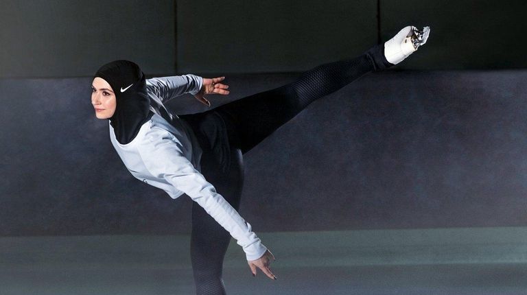 In this undated image provided by Nike, figure