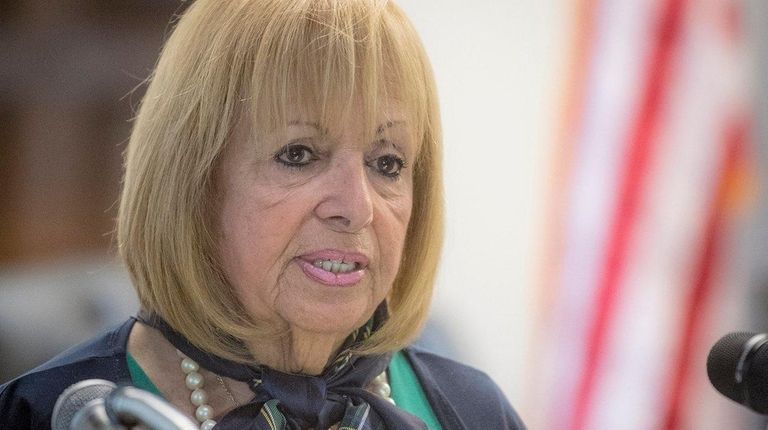 Islip Town Supervisor Angie Carpenter used her State