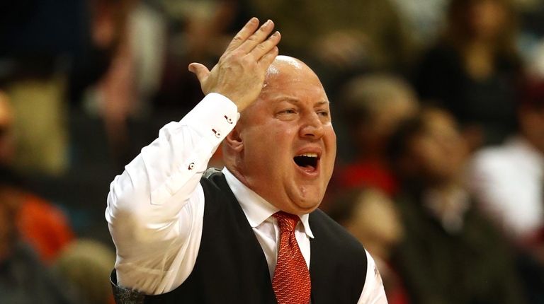 Head coach Buzz Williams of the Virginia Tech