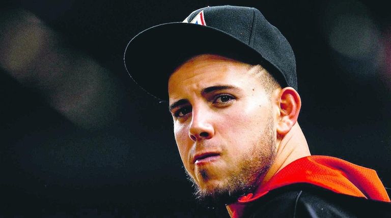 Jose Fernandez during a game against the Mets