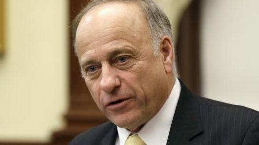 U.S. Rep. Steve King (R.-Iowa) speaks in Des