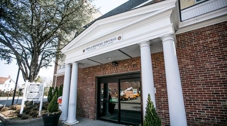 Oyster Bay Town Hall is shown in this