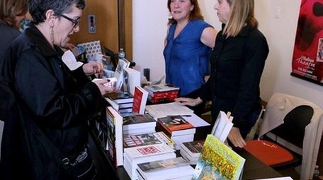 Turn of the Corkscrew displays books at the