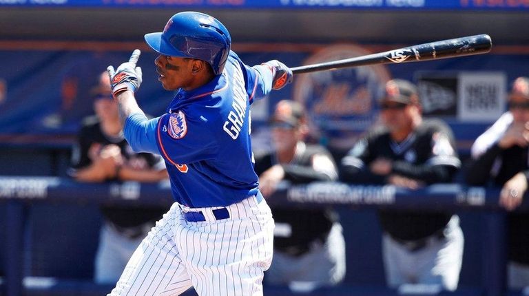 Curtis Granderson #3 of the New York Mets