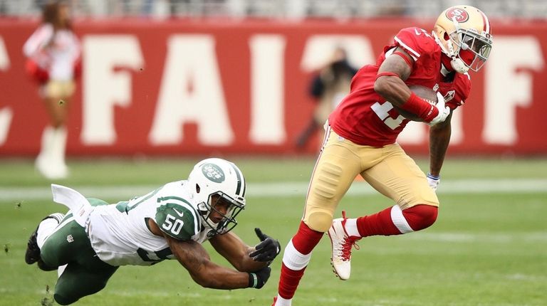 Quinton Patton, #11, of the San Francisco 49ers