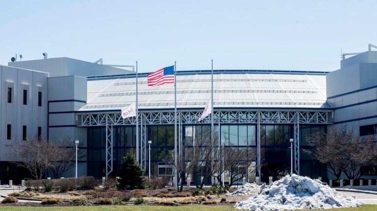 Altice USA's Bethpage headquarters, seen here March 23,