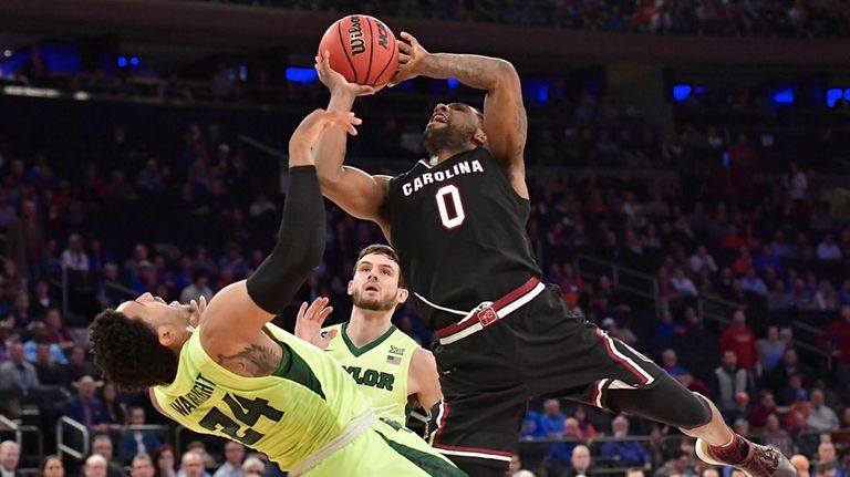Sindarius Thornwell #0 of the South Carolina Gamecocks