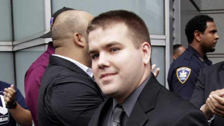 NYPD Officer Richard Haste, pictured in June 2012,