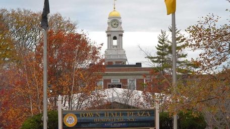 The Hempstead Town Hall is shown on Nov.