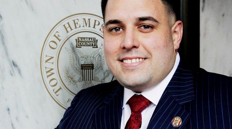Hempstead Town Councilman Anthony D'Esposito voted Tuesday to