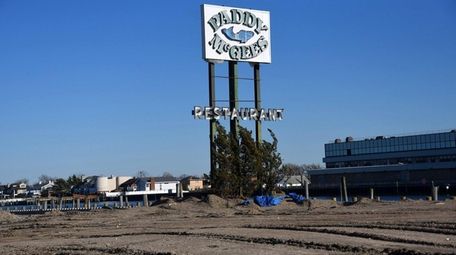 A waterfront apartment complex on Barnum Island is