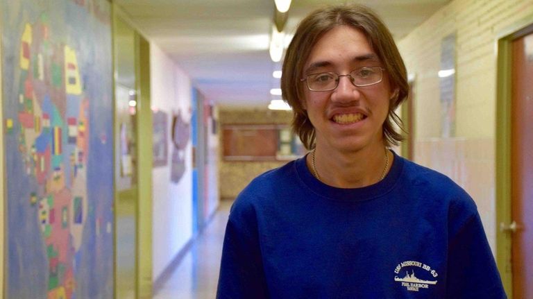 Christian Ranieri, a senior at Northport High School,