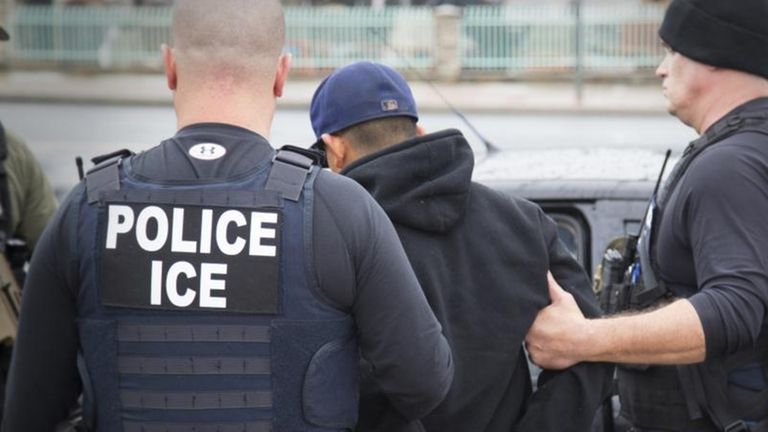 ICE agents.