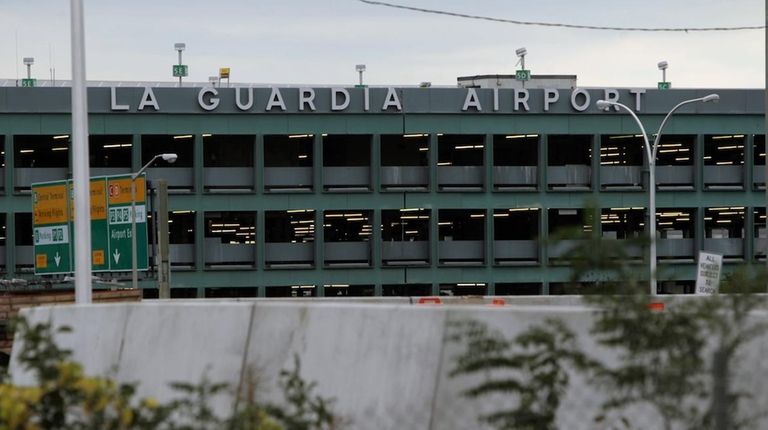 A photo of LaGuardia Airport as seen on