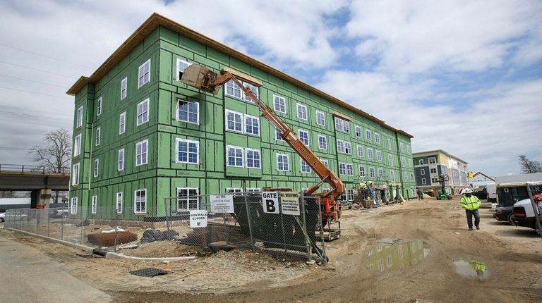 The developers of Copiague Commons held a lottery