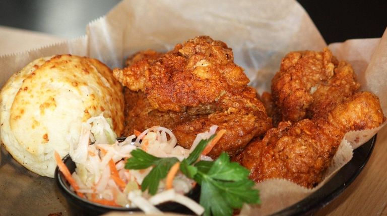 The fried chicken at Copper Pot Chicken Co.
