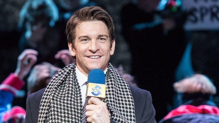 Andy Karl, who plays weather forecaster Phil Connors