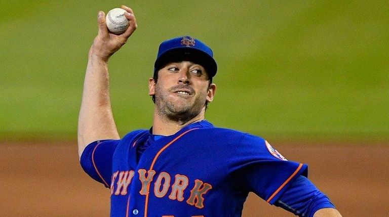 Matt Harvey #33 of the New York Mets