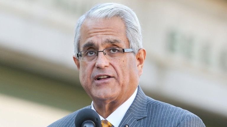 Hempstead Town Supervisor Anthony Santino, seen on Thursday,