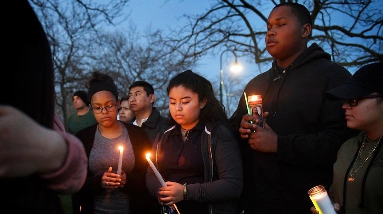 A vigil was held at Bellport High