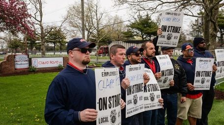 Workers from Local 812, who deliver, sell, and