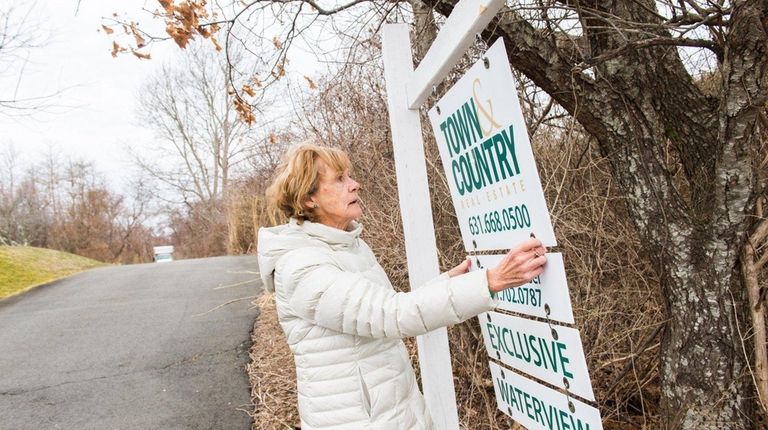 Kathleen Beckman, a real estate agent with Town
