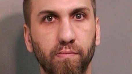 Daniel Burkard, 31, of East Rockaway, was arrested