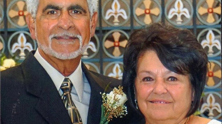 Frank and Lucy Caldone of Deer Park celebrated