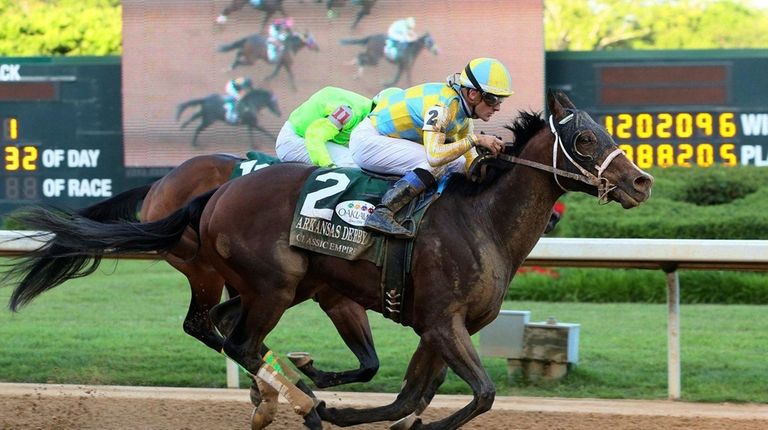 In a photo provided by Oaklawn Park, Classic