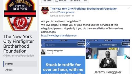 A member of the New York City Firefighter