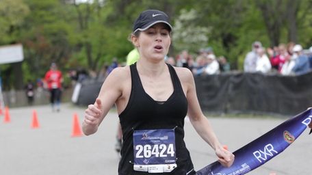 Danya Perry, 45, of Manhattan, was the first