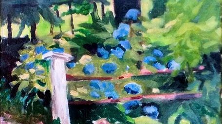 Ty Stroudsburg's "Hydrangeas" is part of the "In