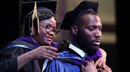 Touro Law Center graduate Jumobi Damian Agwu is