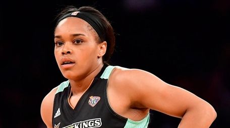 Brittany Boyd #15 of the New York Liberty