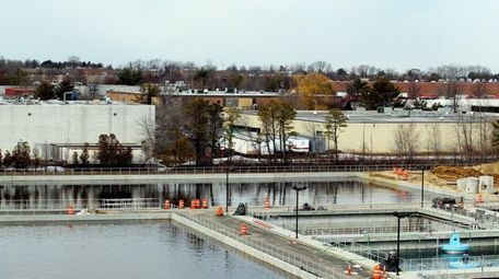 A general view of the Hauppauge Industrial Park,