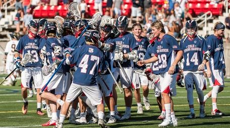 Cold Spring Harbor celebrates after the Long Island