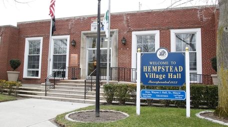 Hempstead Village Hall is seen on Thursday, Feb.