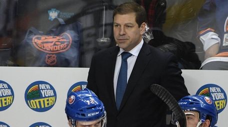 New York Islanders interim head coach Doug Weight