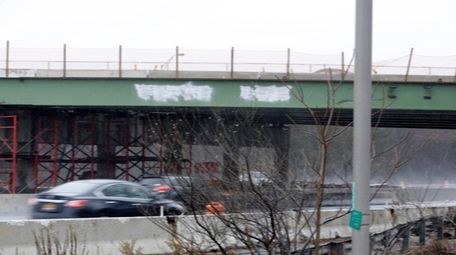 Construction work is visible at the Exit 61