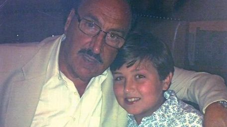 Kidsday reporter Danny Greene with his grandfather Dominic