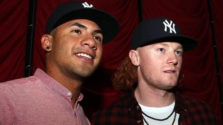 Yankees prospects Gleyber Torres and Clint Frazier at