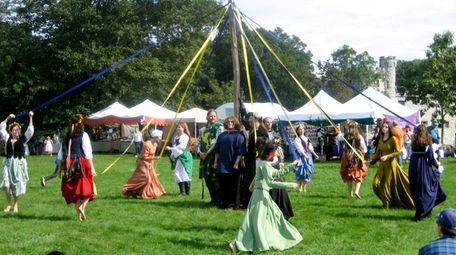 The second day of the Riverhead Medieval Festival