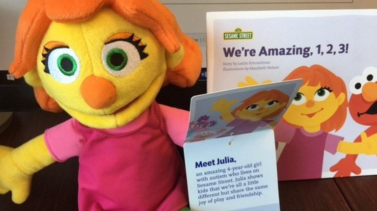 sesame street julia doll